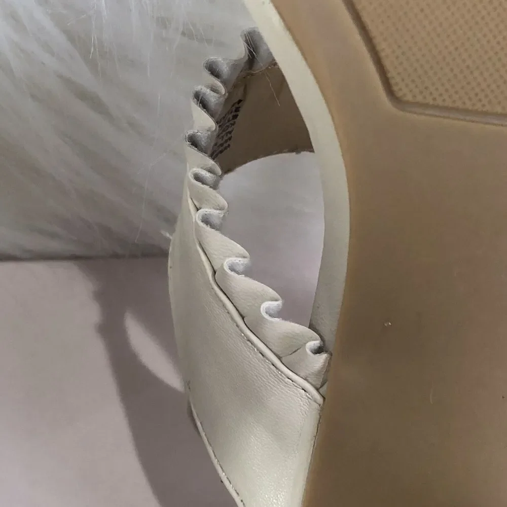 New- Lauren Conrad Sandals Heels Size 8 M - Picture 13 of 16